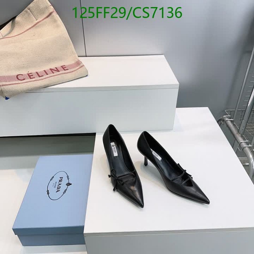Prada-Women Shoes Code: CS7136 $: 125USD