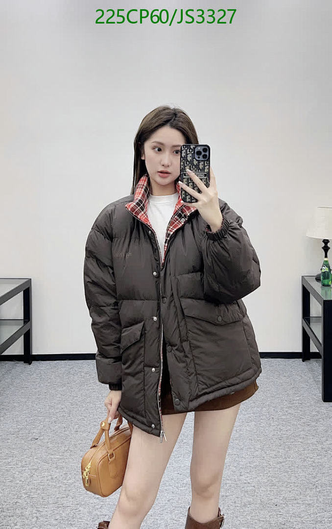 Miu Miu-Down jacket Women Code: JS3327 $: 225USD