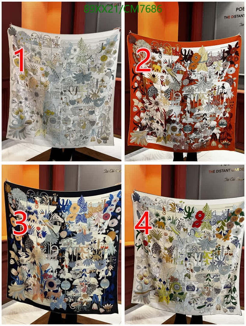 Hermes-Scarf Code: CM7686 $: 89USD