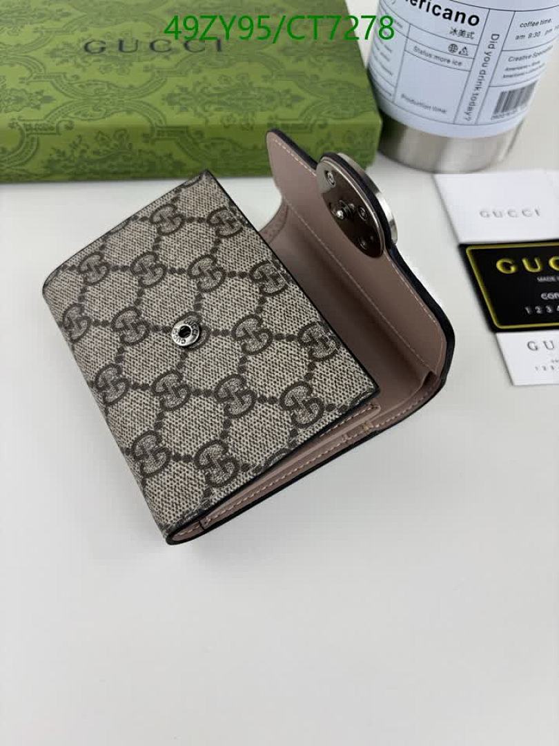 Gucci-Wallet-4A Quality Code: CT7278 $: 49USD