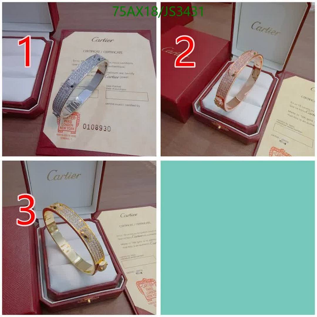 Cartier-Jewelry Code: JS3431 $: 75USD