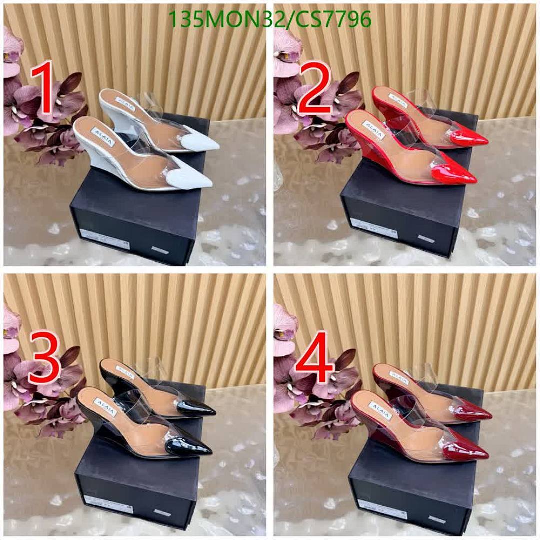 ALAIA-Women Shoes Code: CS7796 $: 135USD