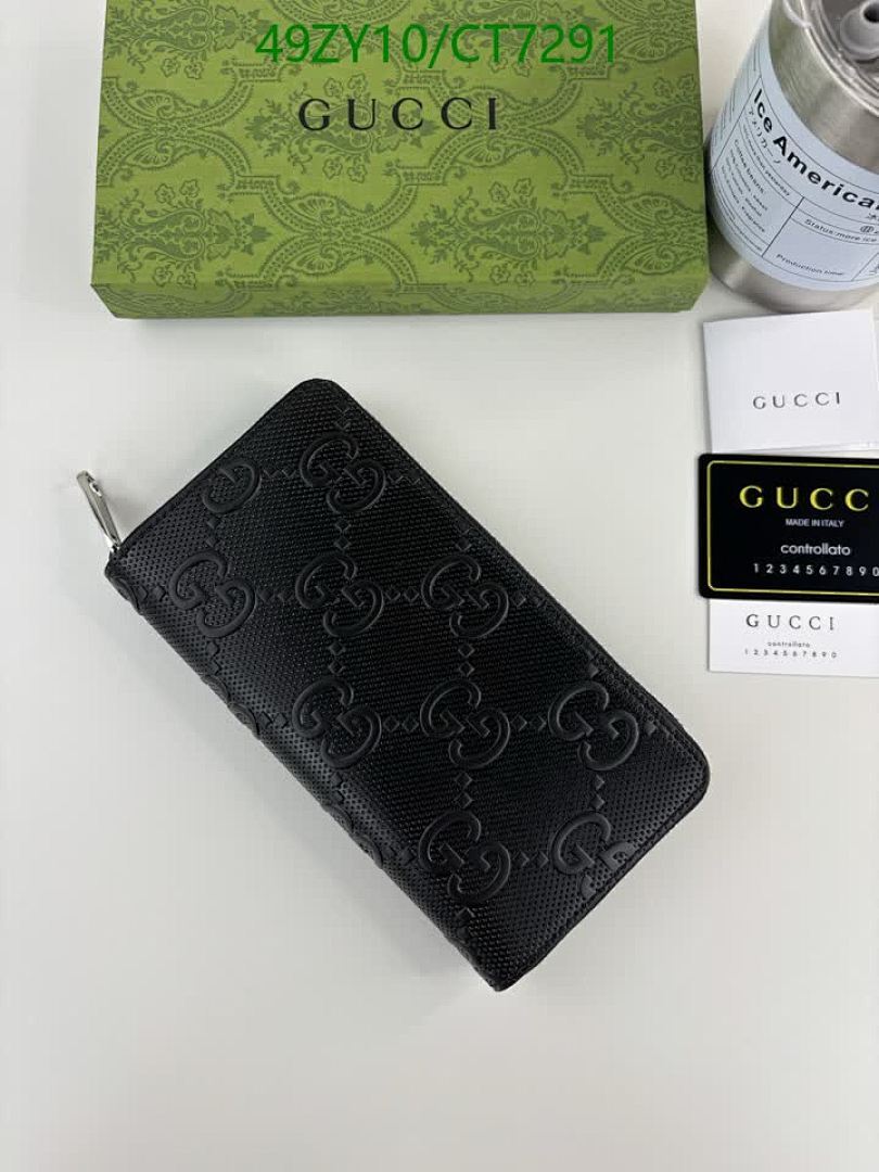 Gucci-Wallet-4A Quality Code: CT7291 $: 49USD