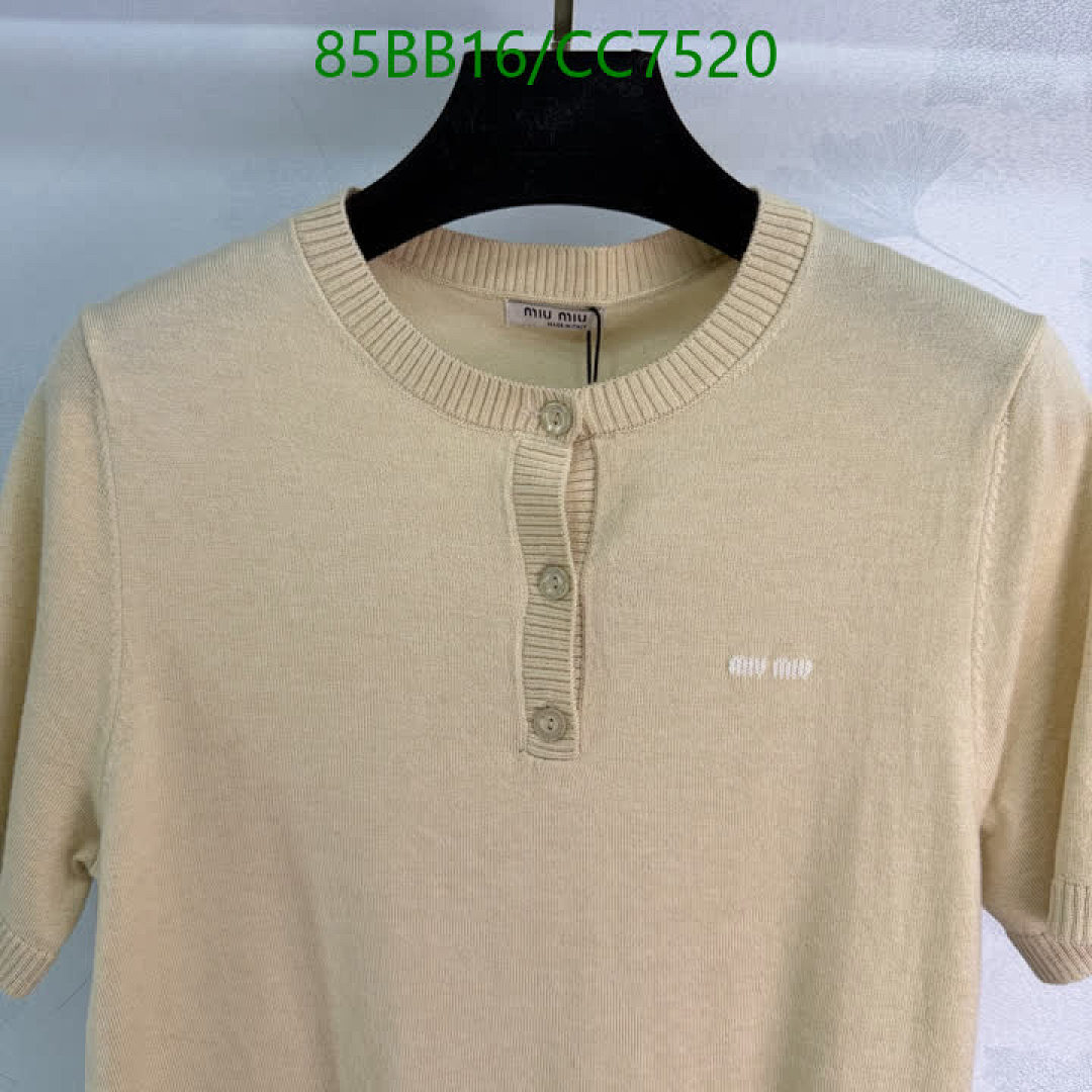 MIUMIU-Clothing Code: CC7520 $: 85USD