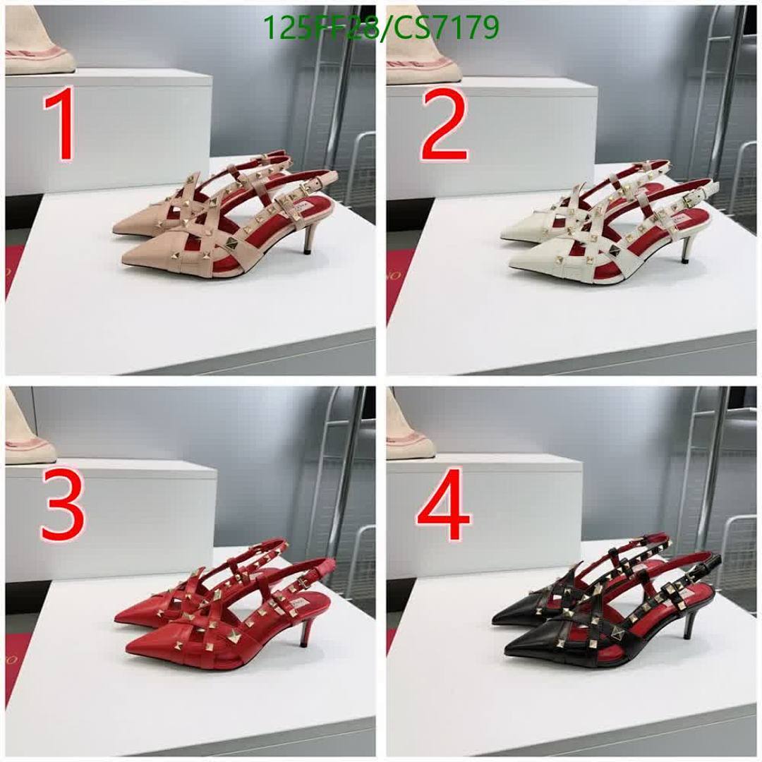 Valentino-Women Shoes Code: CS7179 $: 125USD