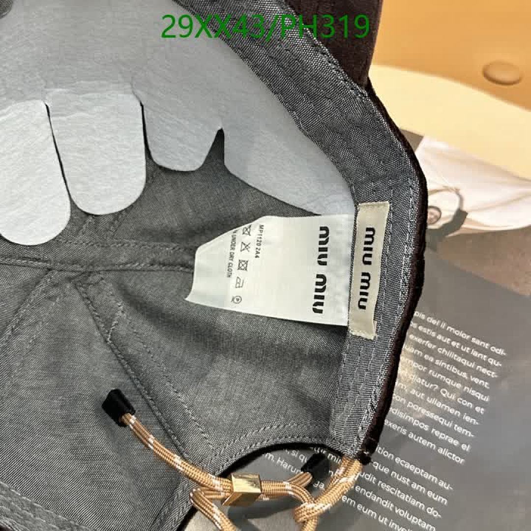 Miu Miu-Cap(Hat) Code: PH319 $: 29USD