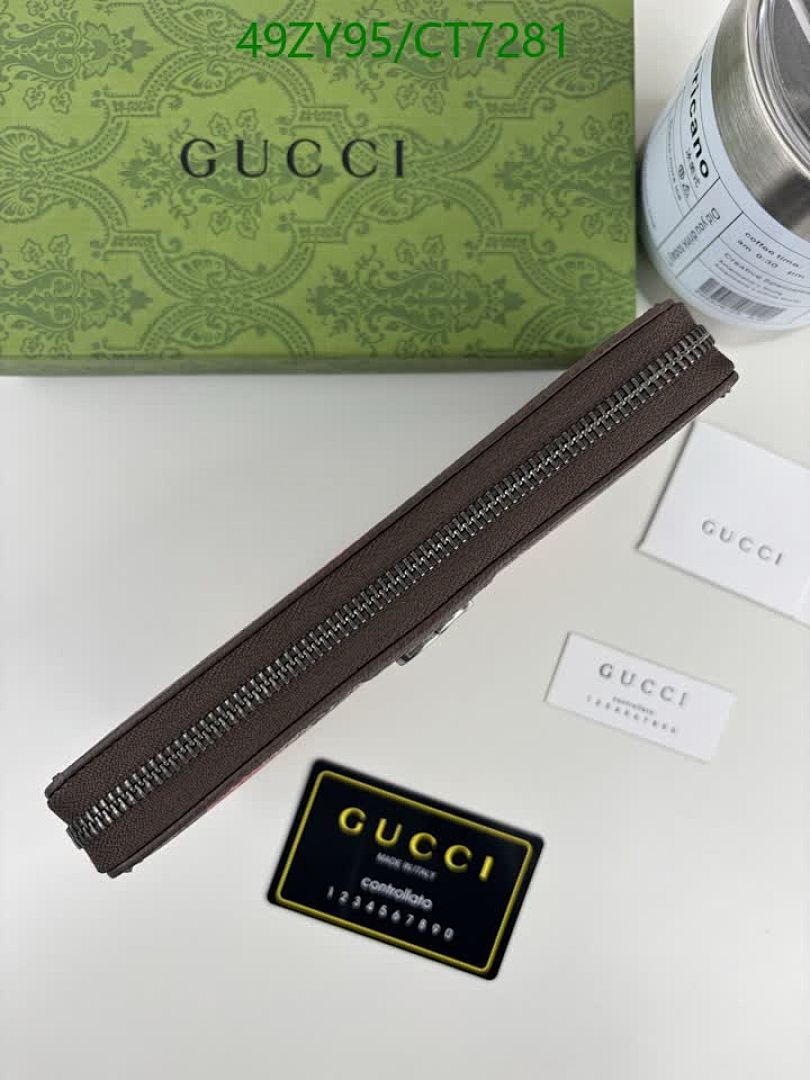 Gucci-Wallet-4A Quality Code: CT7281 $: 49USD