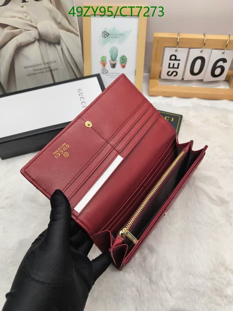 Gucci-Wallet-4A Quality Code: CT7273 $: 49USD