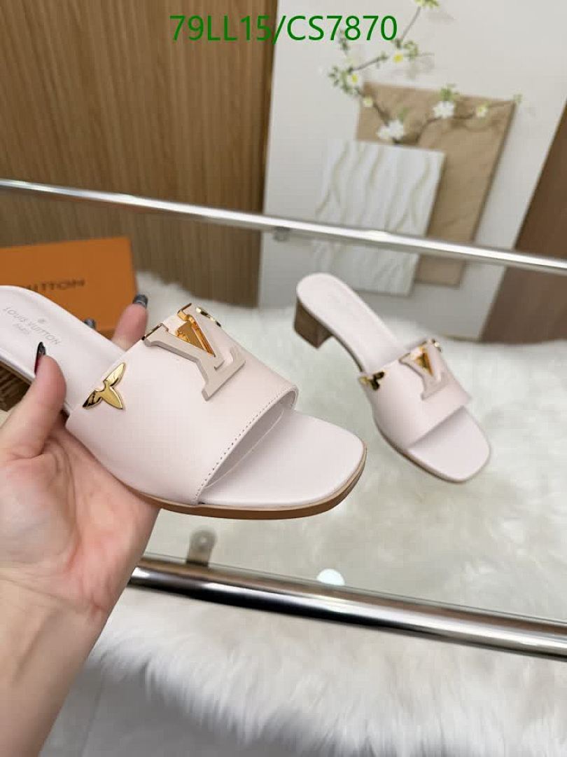 LV-Women Shoes Code: CS7870 $: 79USD