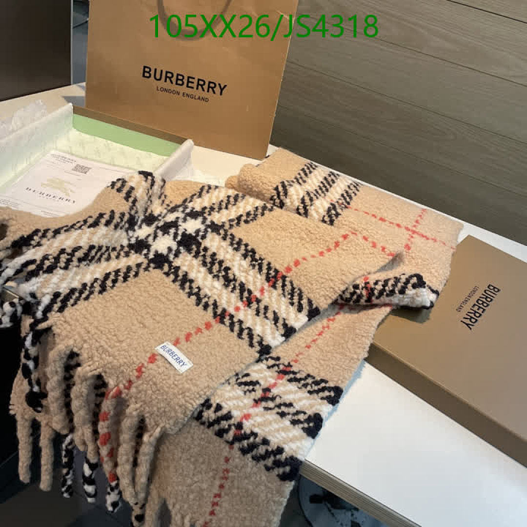 Burberry-Scarf Code: JS4318 $: 105USD