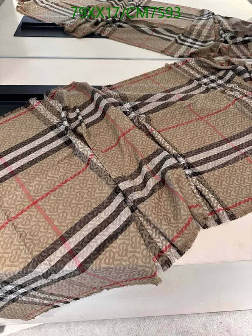 Burberry-Scarf Code: CM7593 $: 79USD