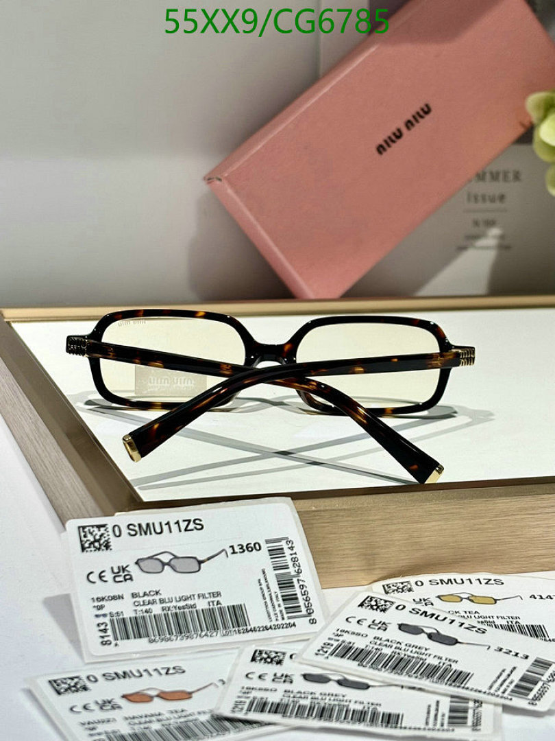 Miu Miu-Glasses Code: CG6785 $: 55USD