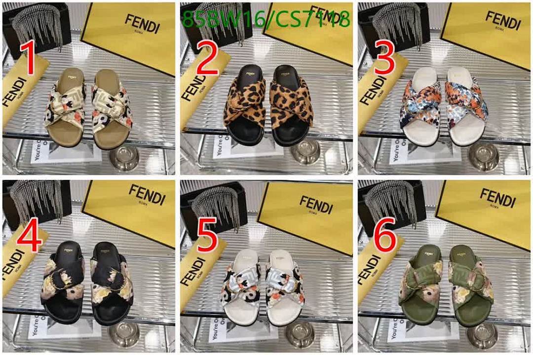 Fendi-Women Shoes Code: CS7118 $: 85USD