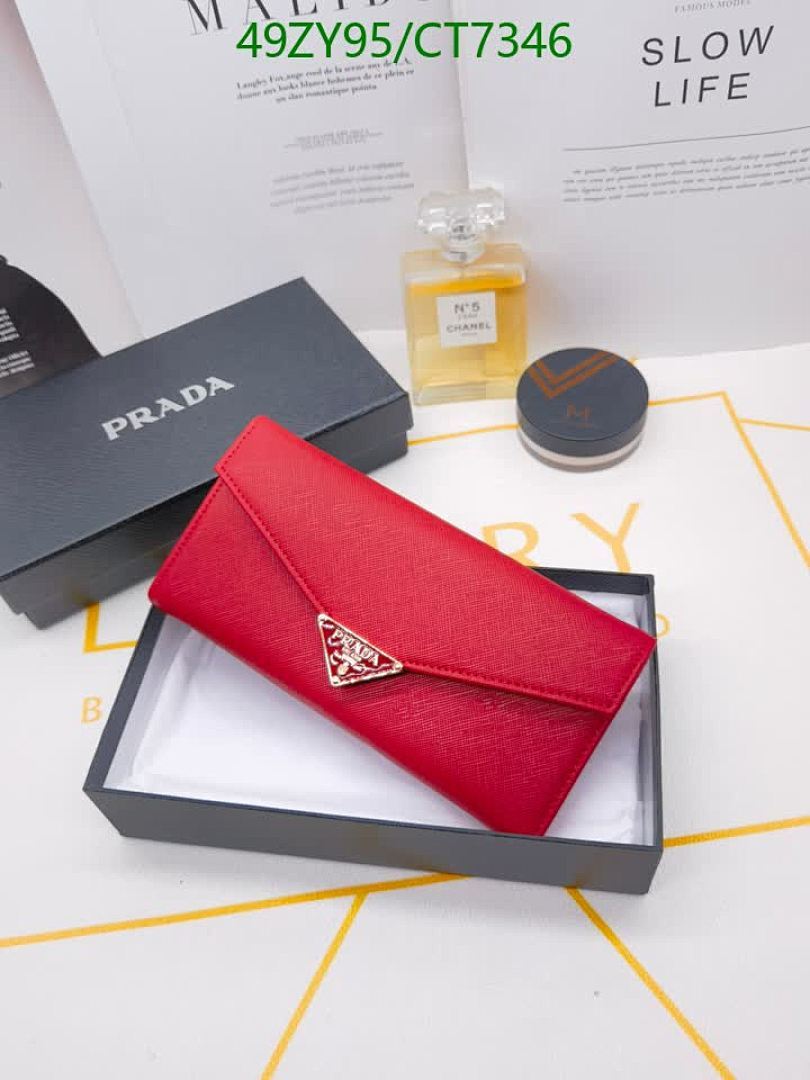 Prada-Wallet-4A Quality Code: CT7346 $: 49USD