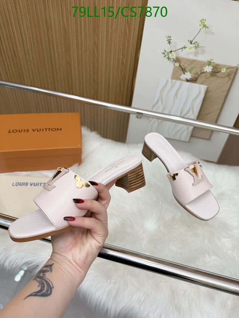 LV-Women Shoes Code: CS7870 $: 79USD