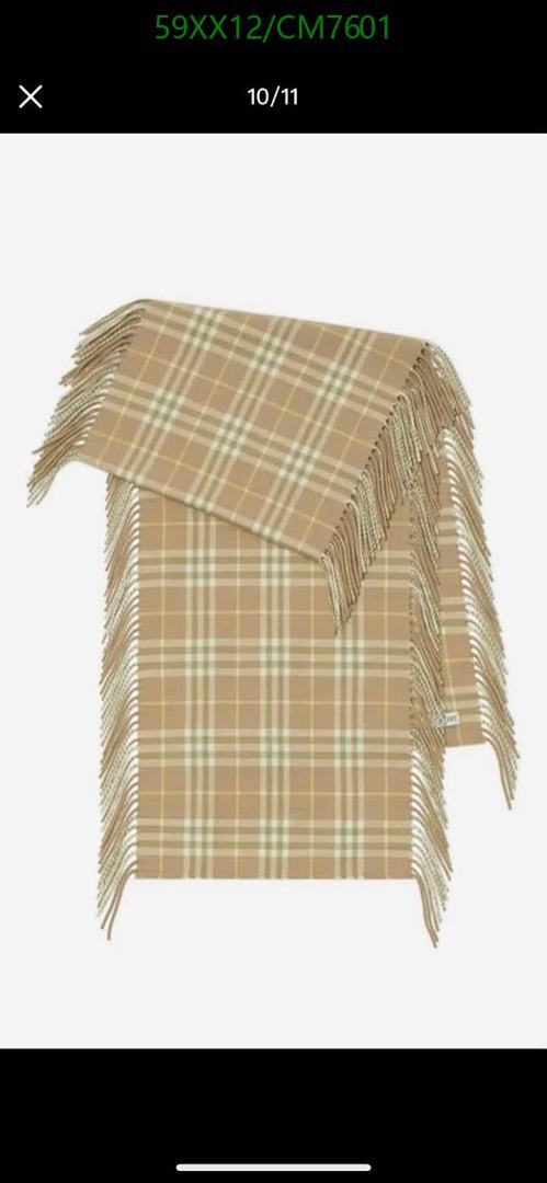 Burberry-Scarf Code: CM7601 $: 59USD