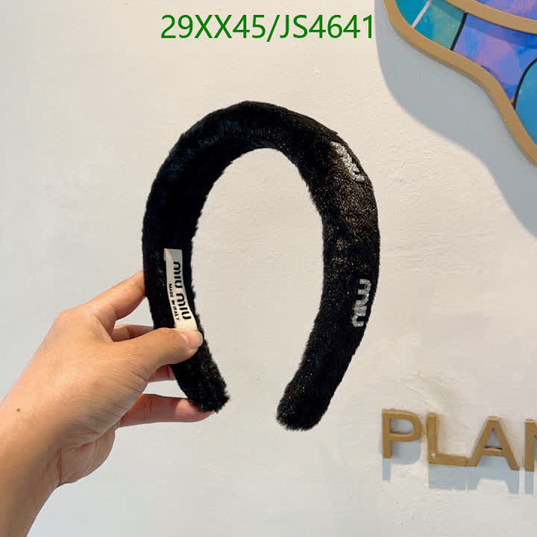 MIU MIU-Headband Code: JS4641 $: 29USD