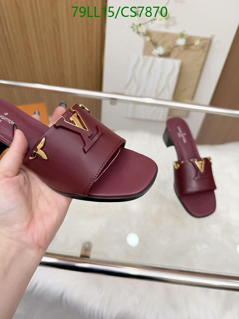 LV-Women Shoes Code: CS7870 $: 79USD