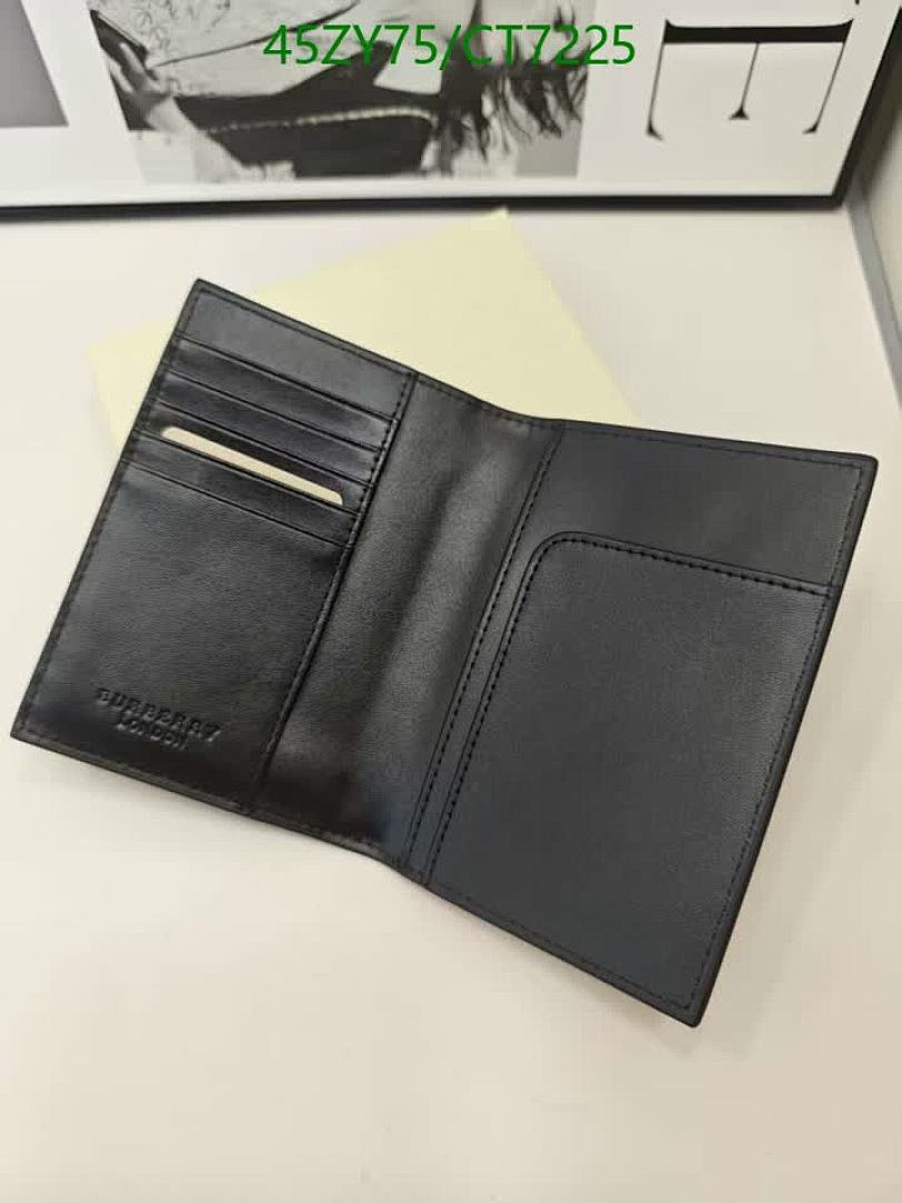Burberry-Wallet-4A Quality Code: CT7225 $: 45USD