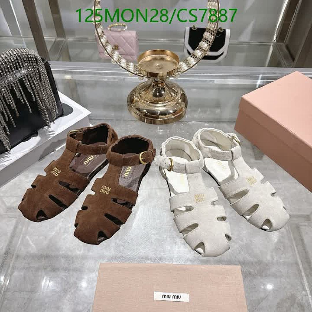 Miu Miu-Women Shoes Code: CS7887 $: 125USD