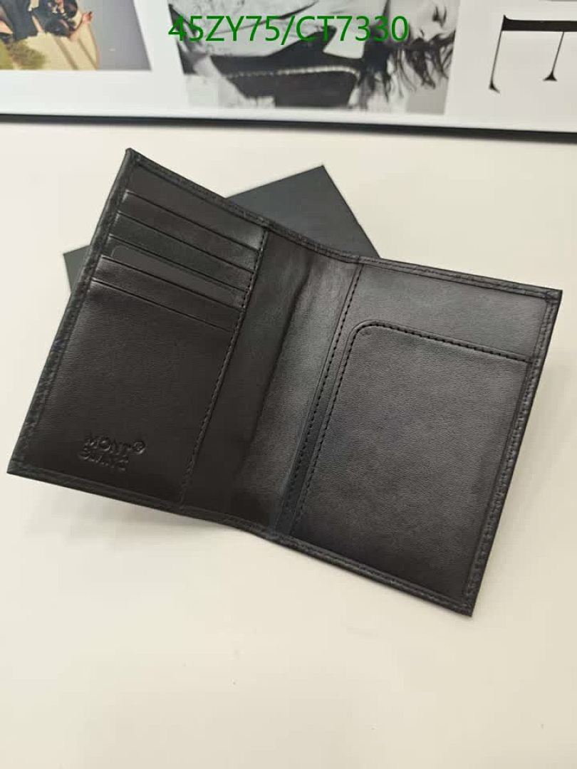 Montblanc-Wallet-4A Quality Code: CT7330 $: 45USD