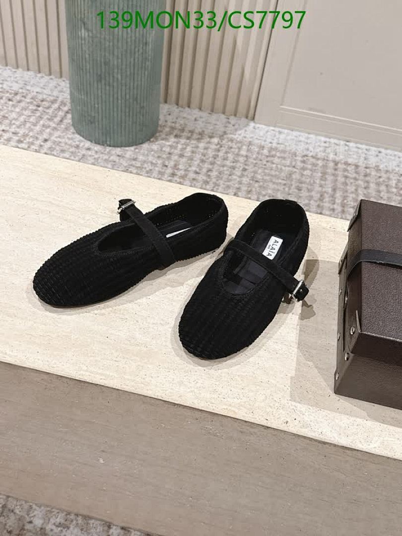 ALAIA-Women Shoes Code: CS7797 $: 139USD