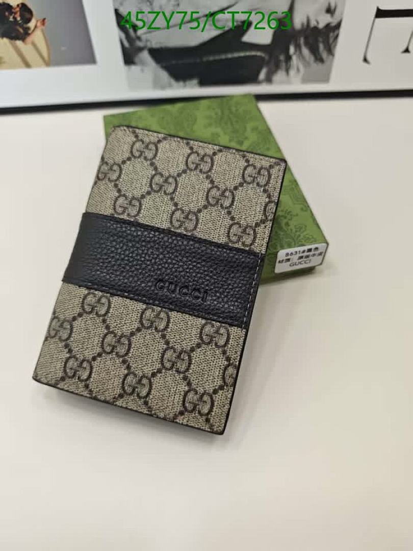 Gucci-Wallet-4A Quality Code: CT7263 $: 45USD