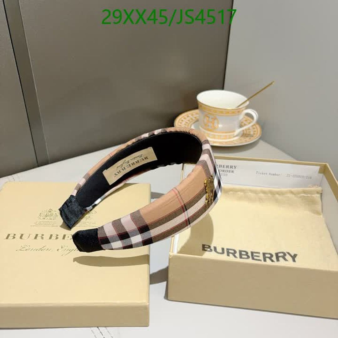 Burberry-Headband Code: JS4517 $: 29USD