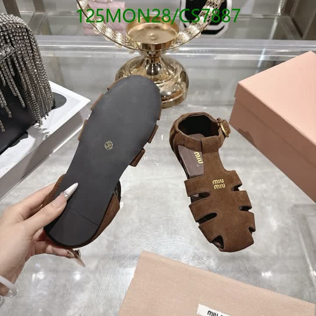 Miu Miu-Women Shoes Code: CS7887 $: 125USD