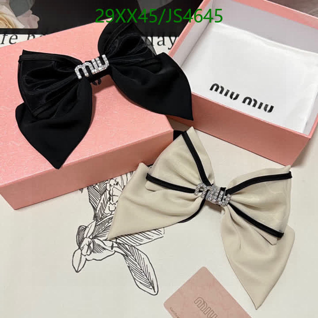 MIU MIU-Headband Code: JS4645 $: 29USD