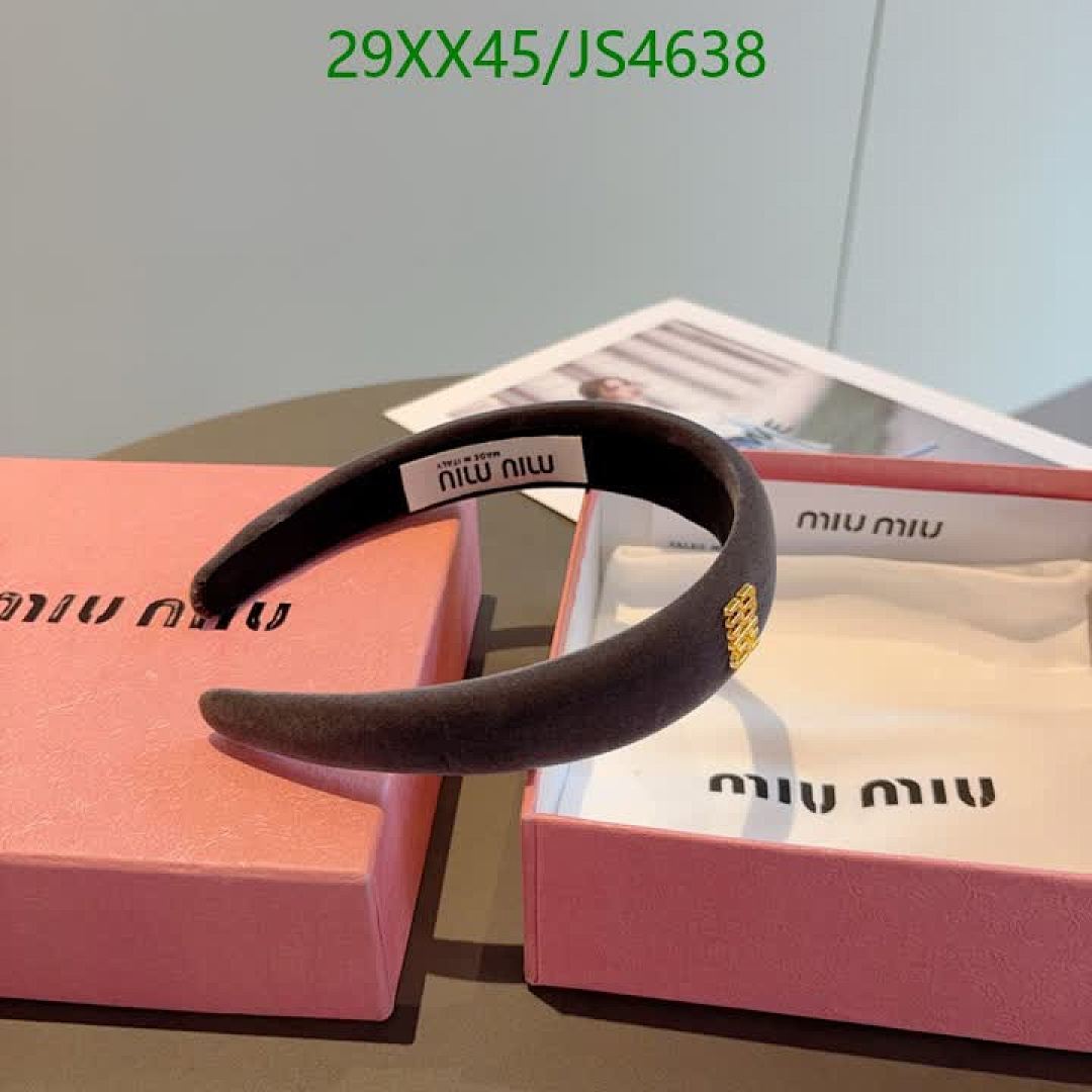 MIU MIU-Headband Code: JS4638 $: 29USD