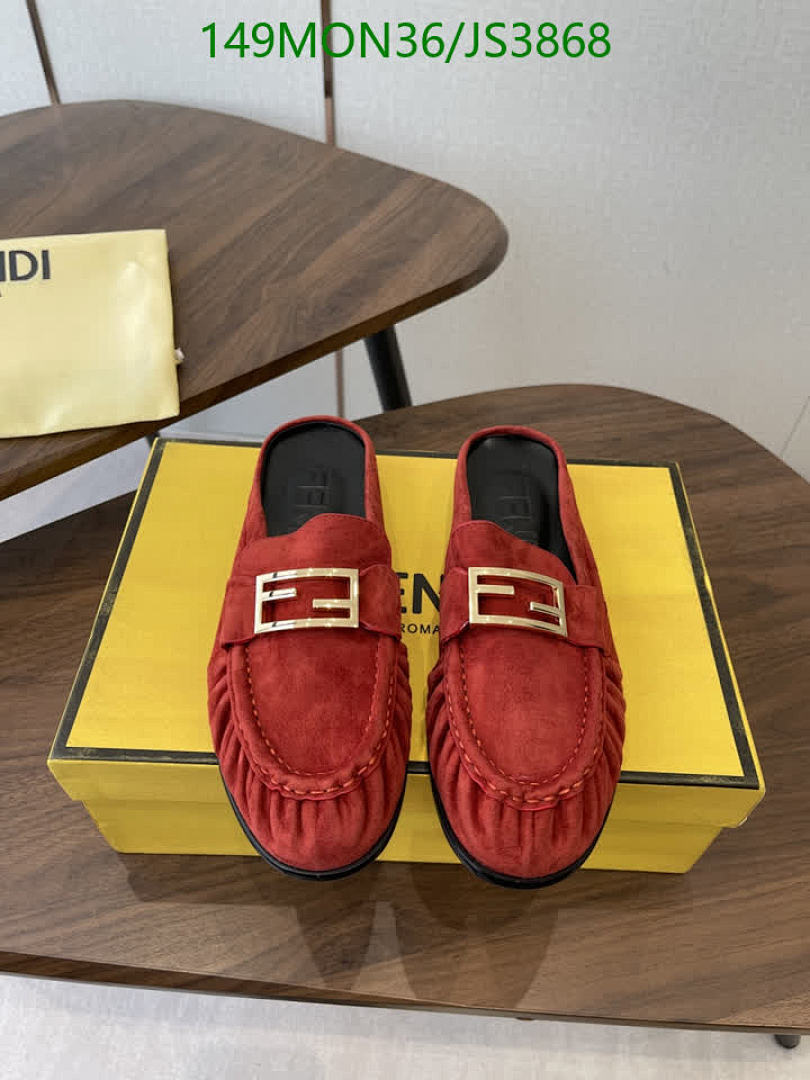 Fendi-Women Shoes Code: JS3868 $: 149USD