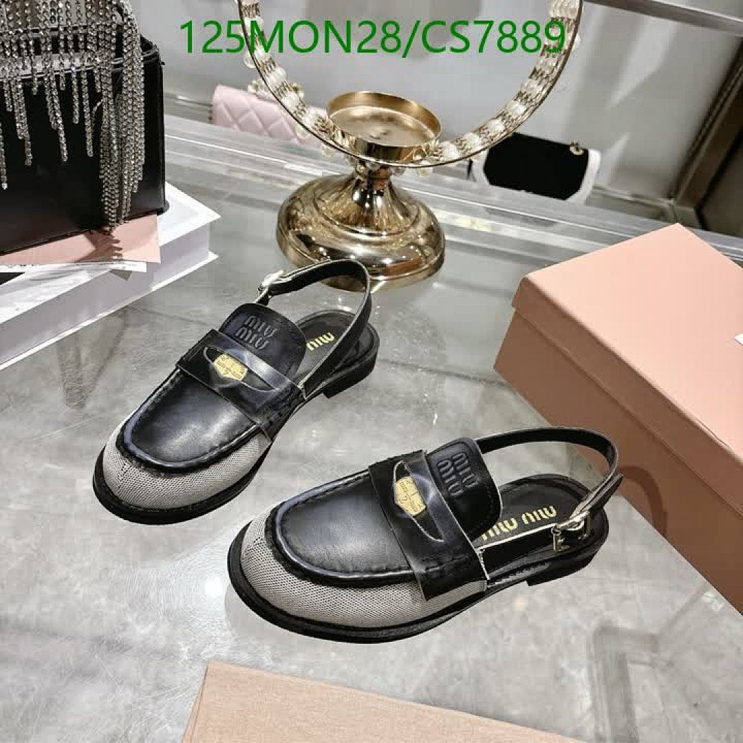 Miu Miu-Women Shoes Code: CS7889 $: 125USD