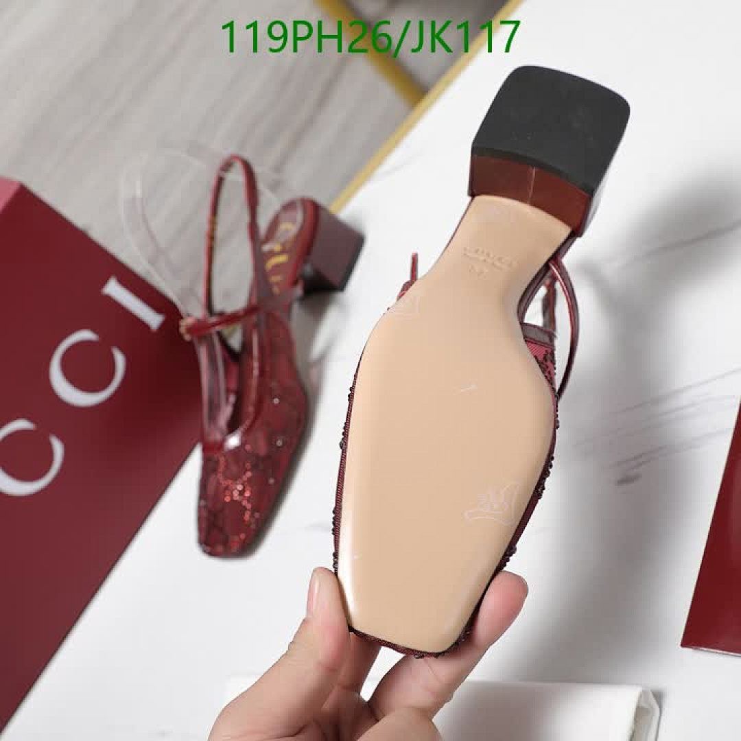 Gucci-Women Shoes Code: JK117 $: 119USD