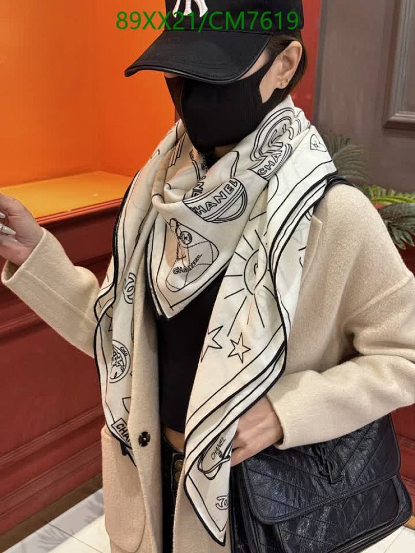 Chanel-Scarf Code: CM7619 $: 89USD