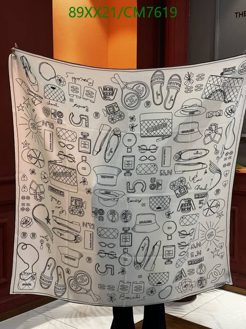 Chanel-Scarf Code: CM7619 $: 89USD