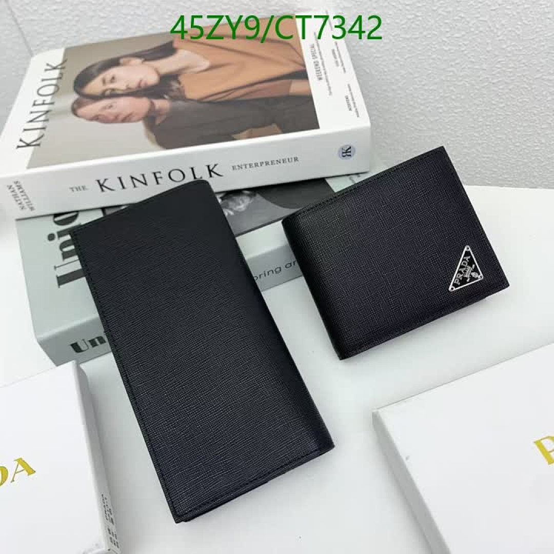 Prada-Wallet-4A Quality Code: CT7342 $: 45USD