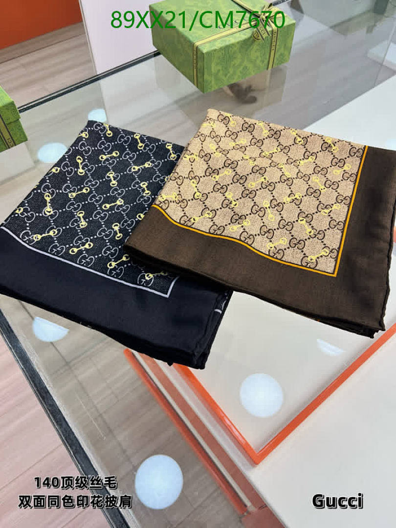 Gucci-Scarf Code: CM7670 $: 89USD