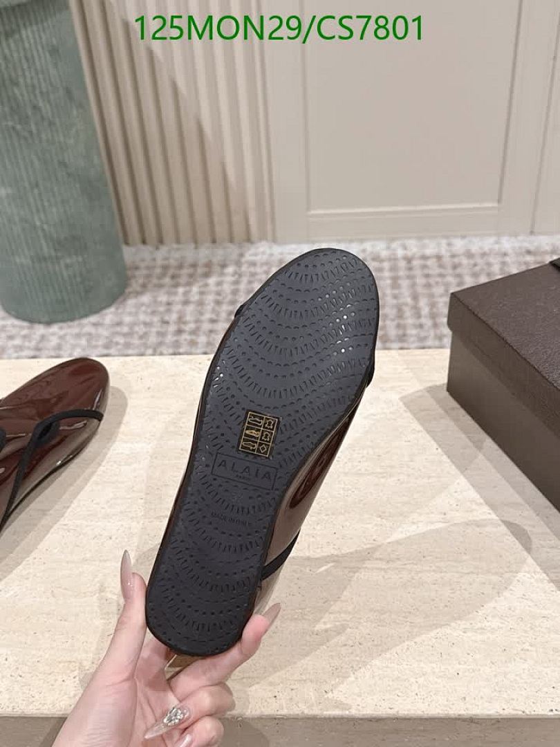 ALAIA-Women Shoes Code: CS7801 $: 125USD