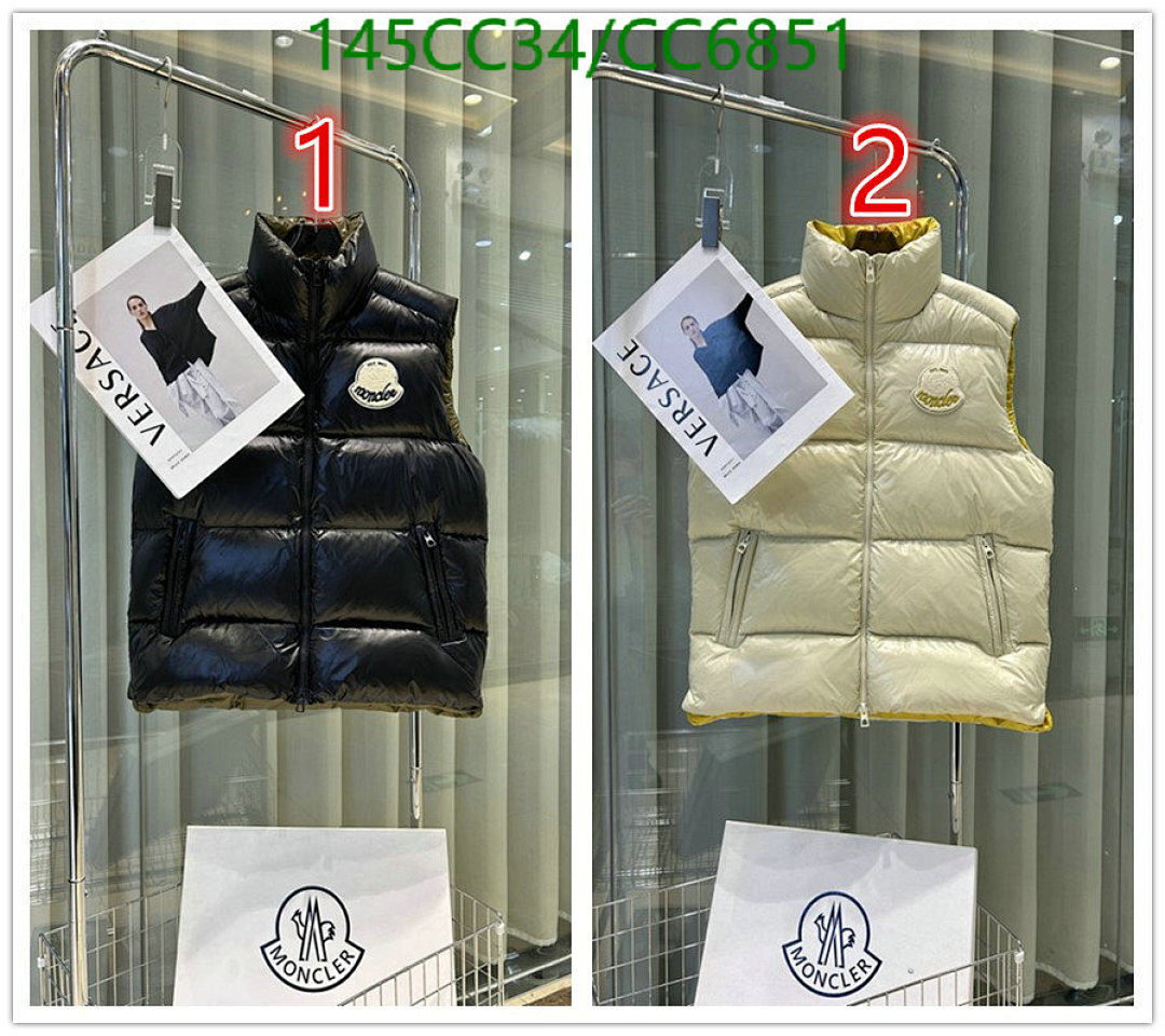 Moncler-Down jacket Men Code: CC6851 $: 145USD