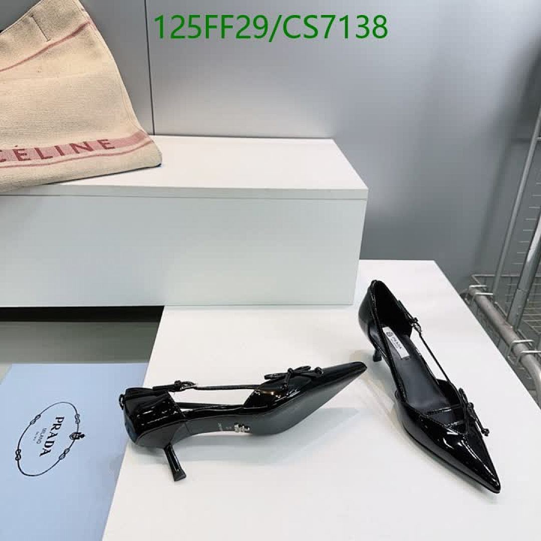 Prada-Women Shoes Code: CS7138 $: 125USD