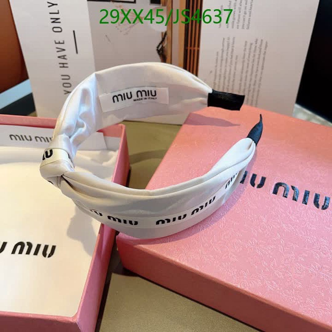 MIU MIU-Headband Code: JS4637 $: 29USD