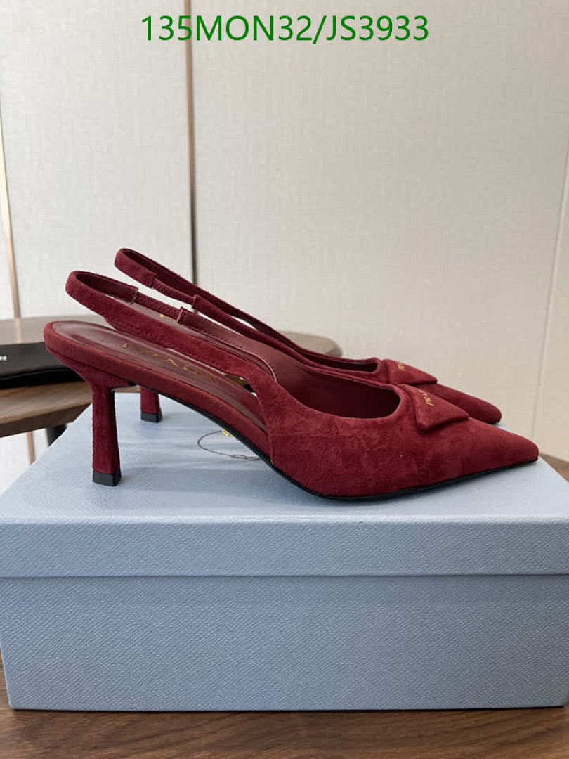 Prada-Women Shoes Code: JS3933 $: 135USD