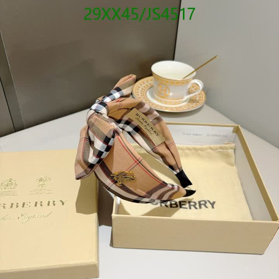 Burberry-Headband Code: JS4517 $: 29USD
