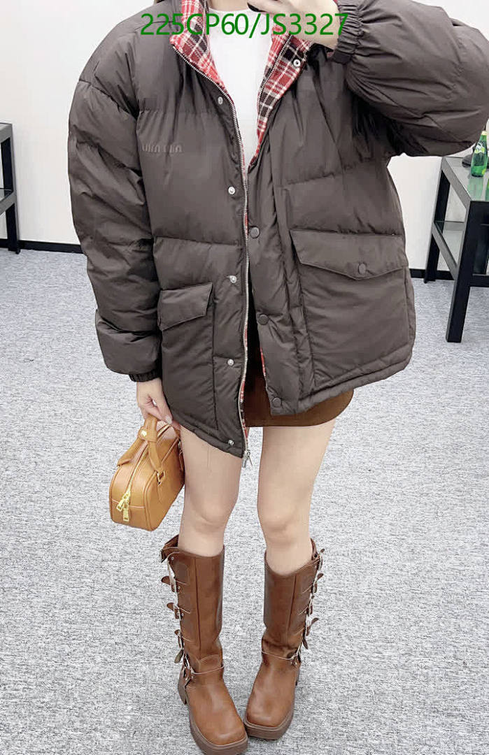 Miu Miu-Down jacket Women Code: JS3327 $: 225USD