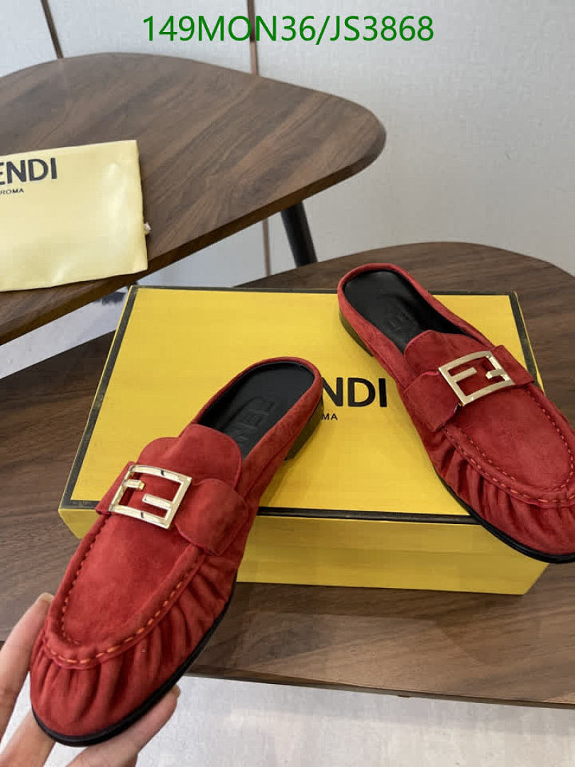 Fendi-Women Shoes Code: JS3868 $: 149USD