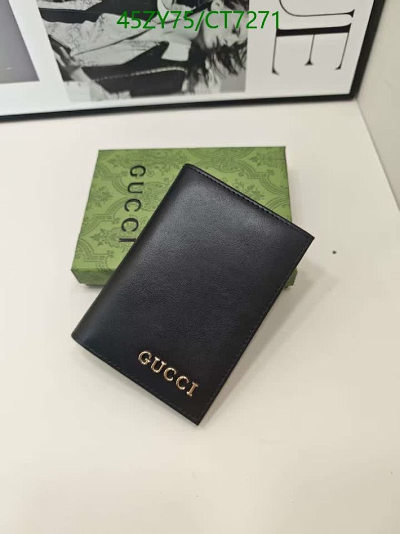 Gucci-Wallet-4A Quality Code: CT7271 $: 45USD