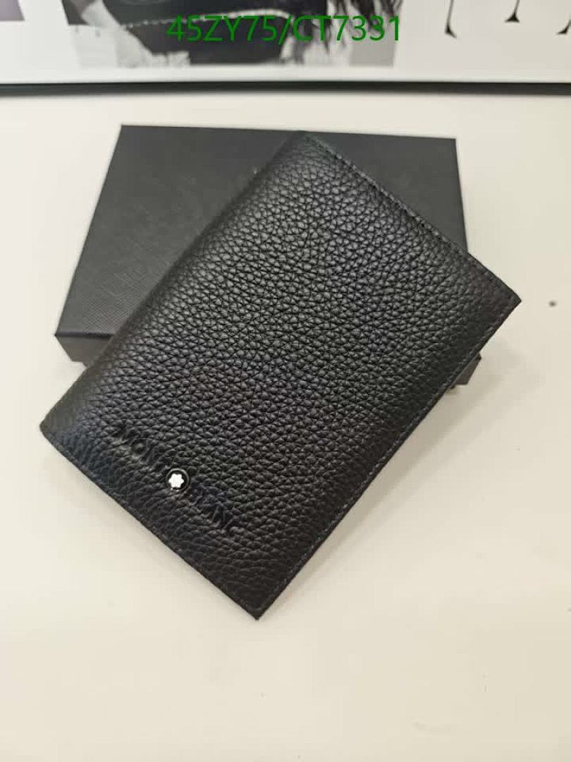 Montblanc-Wallet-4A Quality Code: CT7331 $: 45USD