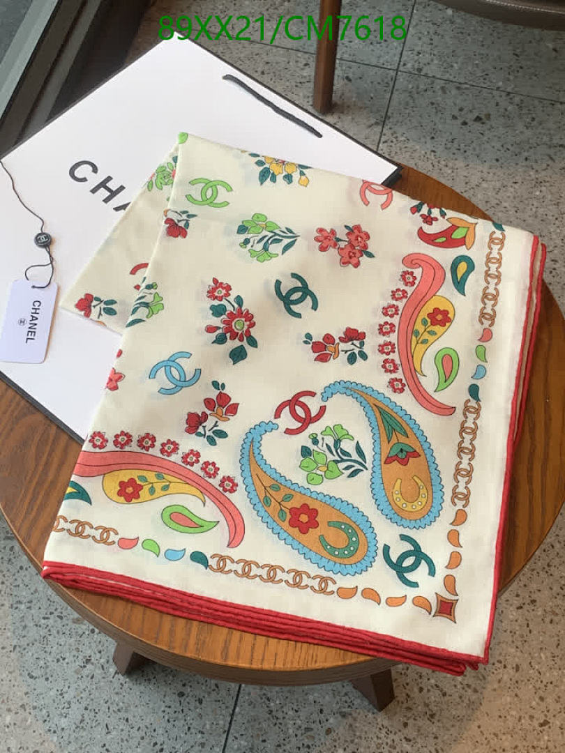 Chanel-Scarf Code: CM7618 $: 89USD