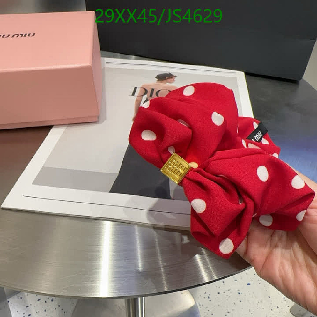 MIU MIU-Headband Code: JS4629 $: 29USD